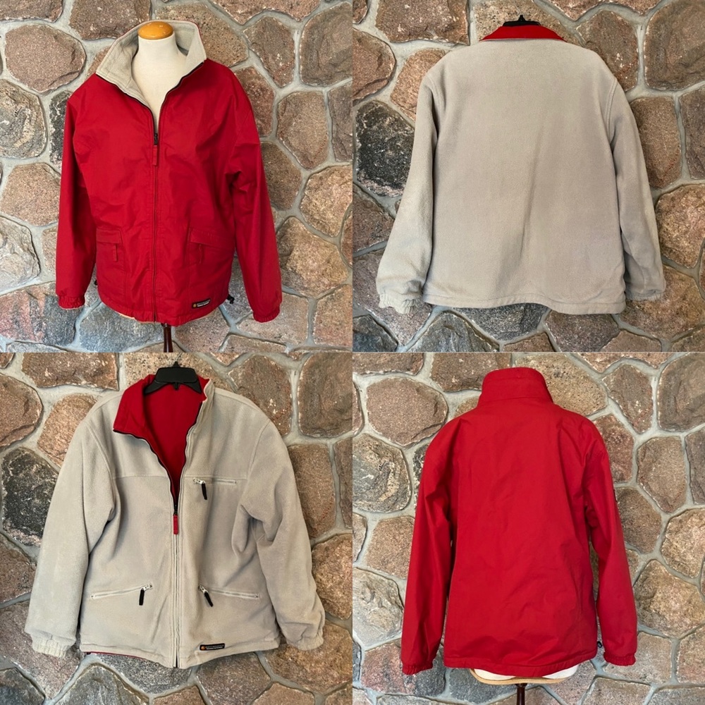 Reversible Misty Mountain Technical Performance Outerwear Coat.